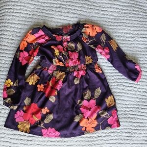Old Navy Purple Floral Kids Dress